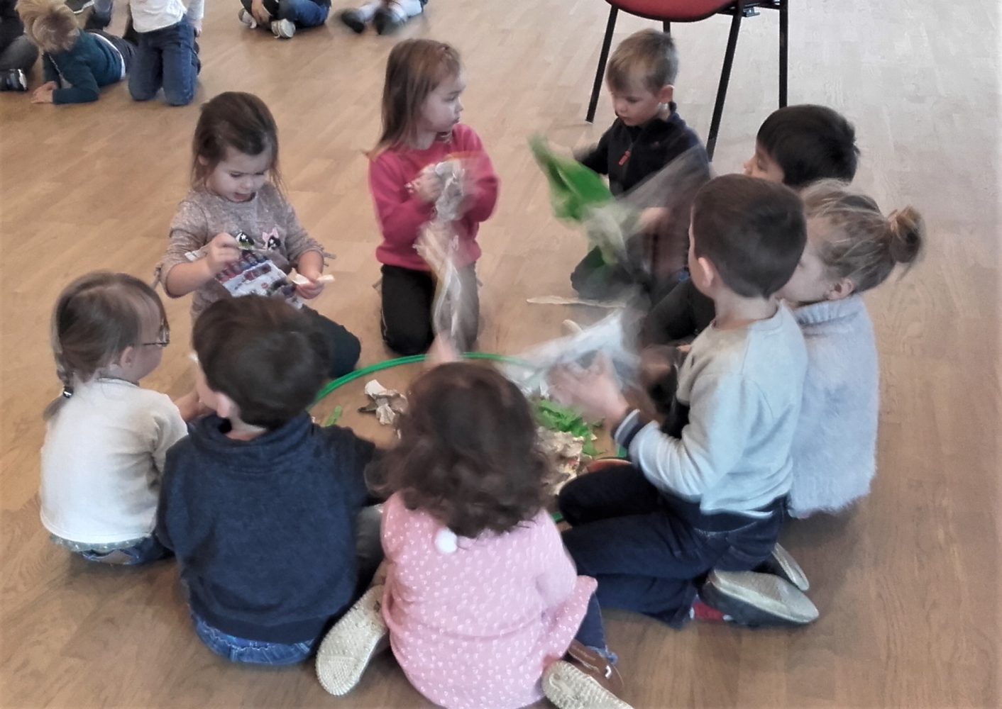Séances de musique en maternelle