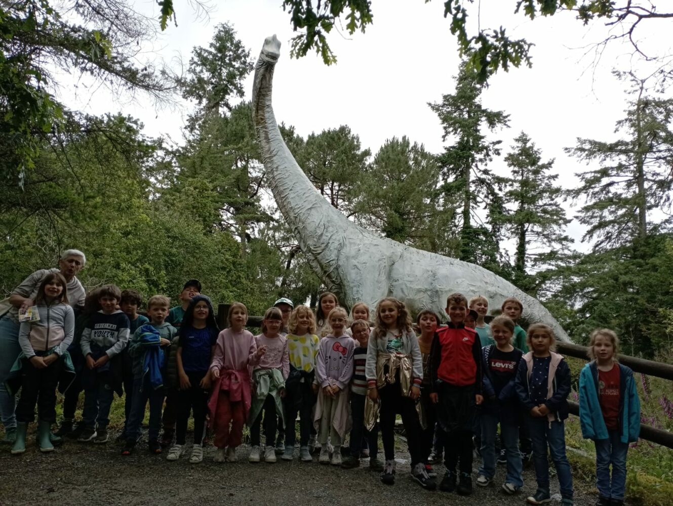 Sortie au parc de la Préhistoire