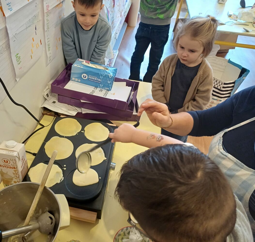 Crêpes partie pour les anniversaires