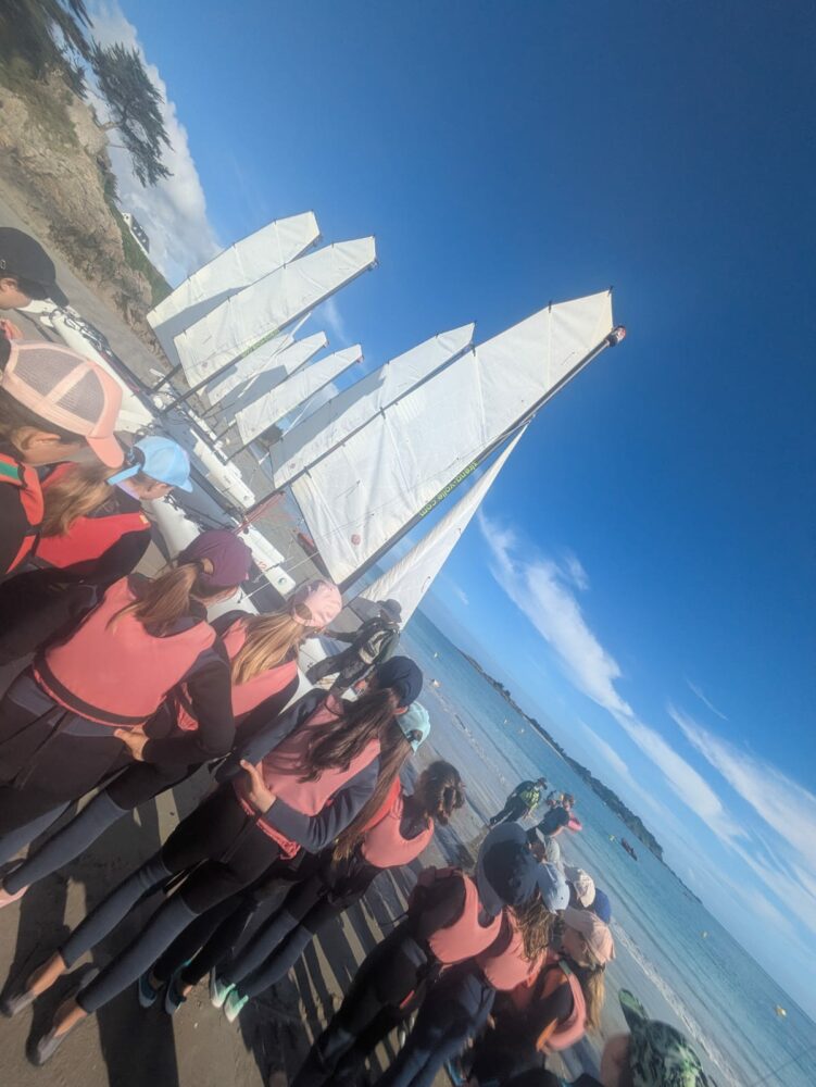 Les CM à la voile